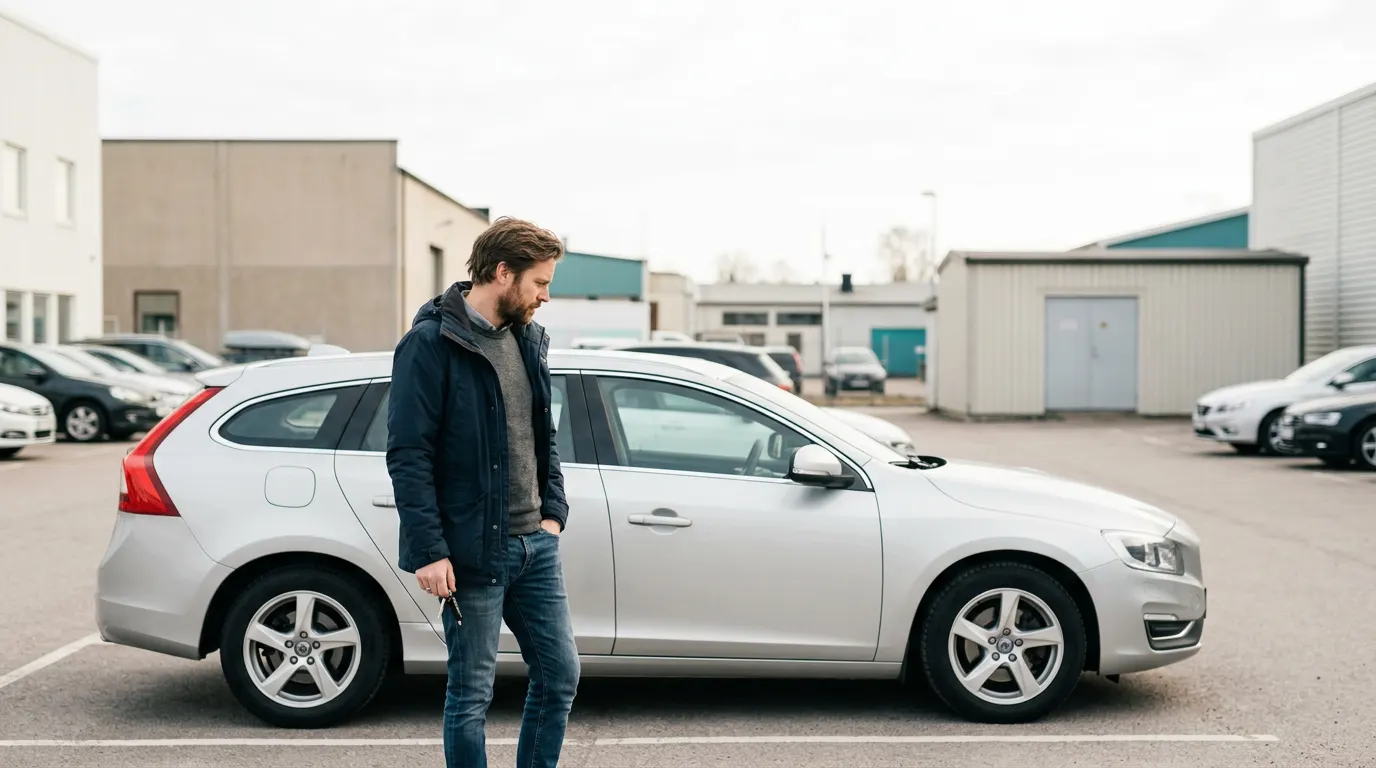 Billån med bilen som pant Nyare familjebil som kan bli säkerhet för ett billån