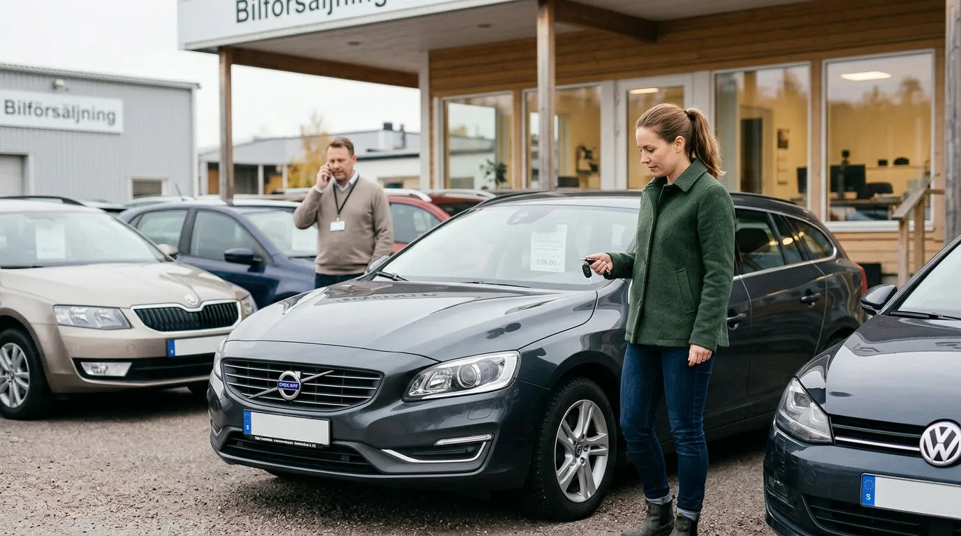 Köpa bil utan kontantinsats Privatkund räknar på bilköp utan kontantinsats hos svensk bilhandlare